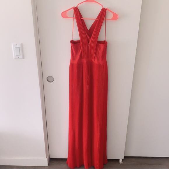 Guess Women's Crossover Pleated Maxi Dress (6) - Picture 4 of 4